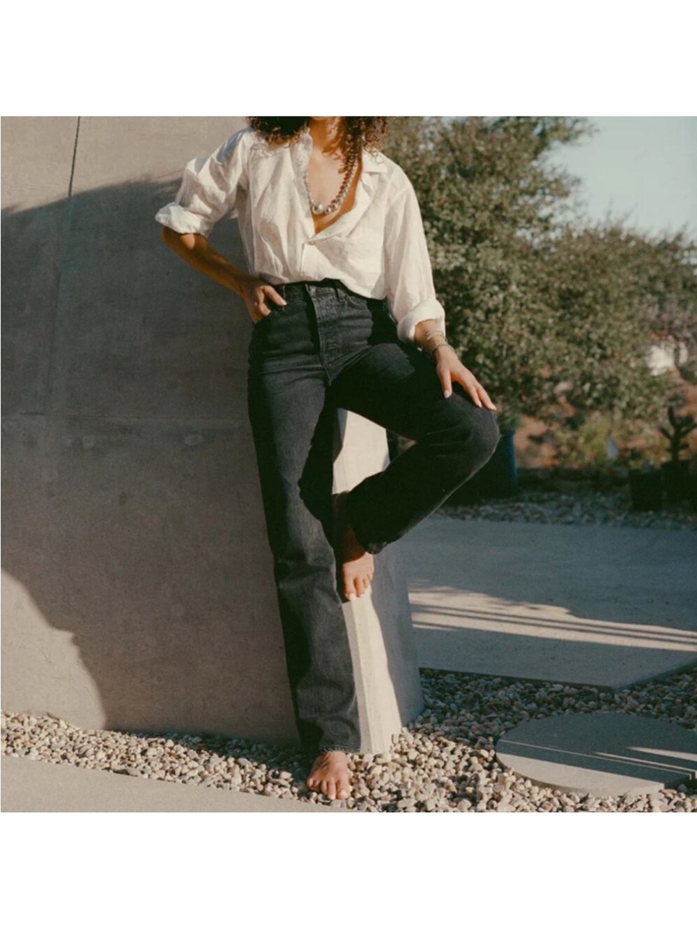 Imogene + Willie Trudie Black Stone jeans sz 26